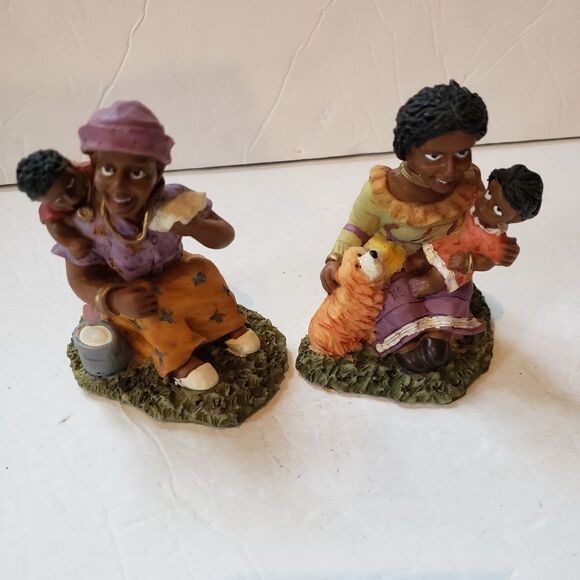 African American Figurines  - Picture 1 of 8